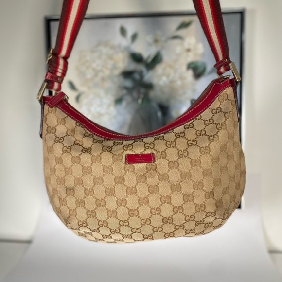 Gucci Handbags - Gucci Shoulder Bag  Brown Canvas 1142356